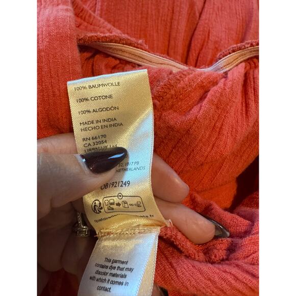 Free People Summer Kiss Godet Bohemian Wide Leg Pants Medium - Picture 8 of 8